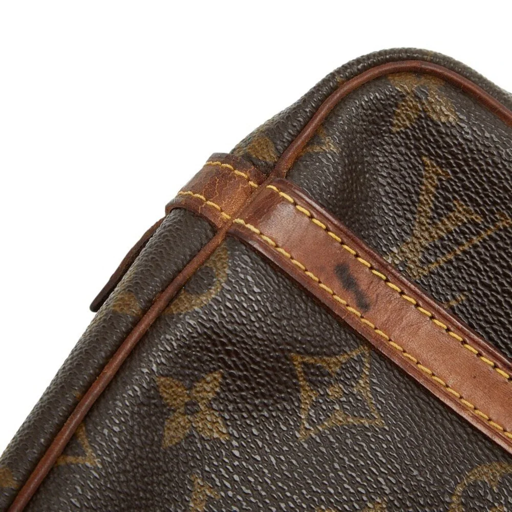 LOUIS VUITTON Brown Monogram Leather Bag